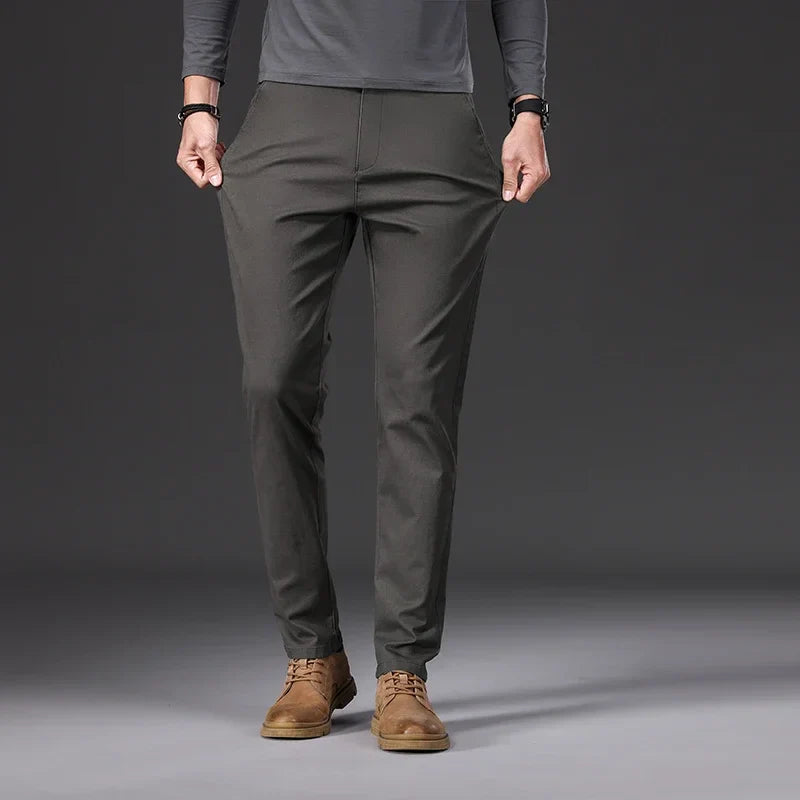 Pantalon Décontracté En Coton Pour Homme