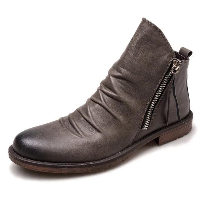 DUMONT LYON | BOTTES EN CUIR ROYAL