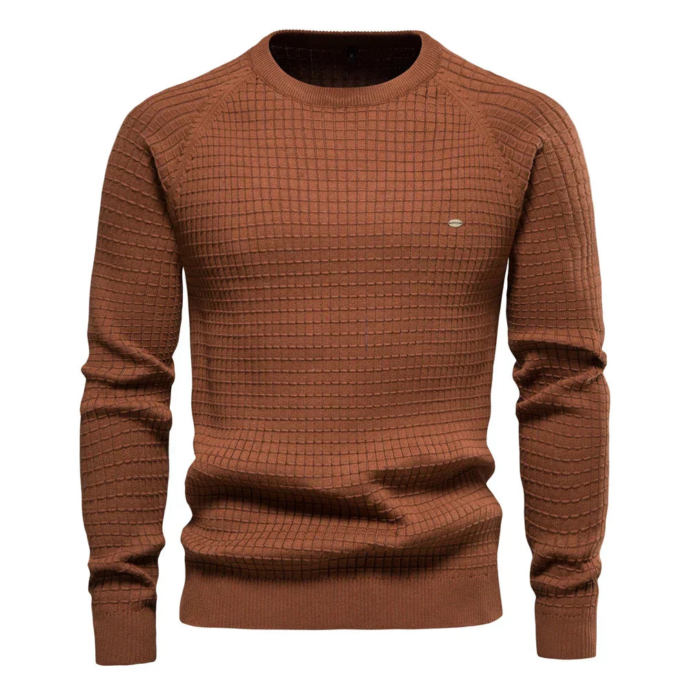 DUMONT LYON | PULL HOMME À MOTIF LOSANGES