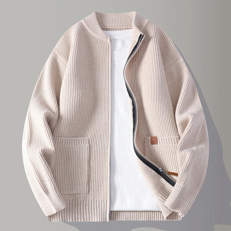 DUMONT LYON | VESTE ZIP HOMME À CÔTES
