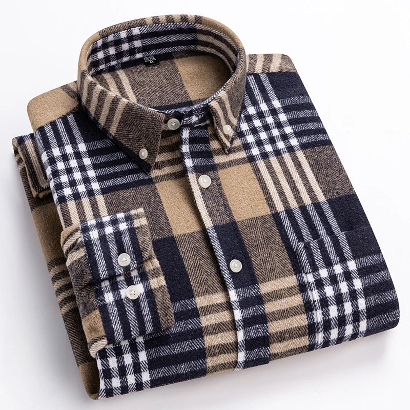 DUMONT LYON | CHEMISE À CARREAUX POUR HOMME MODERNE