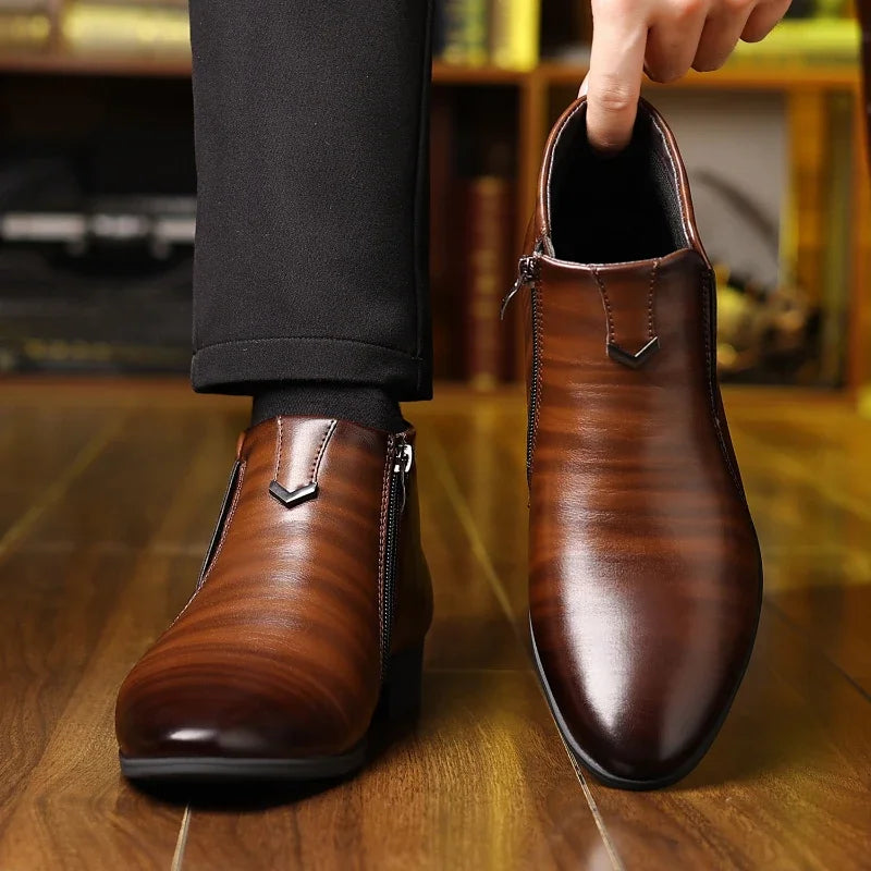 DUMONT LYON | BOTTES POUR HOMMES AVEC FERMETURE ÉCLAIR
