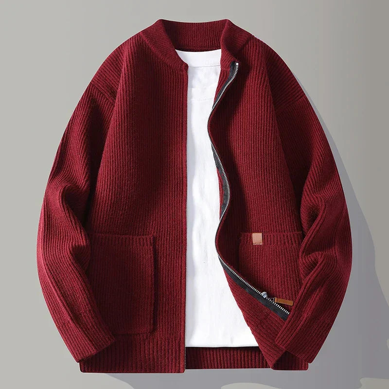 DUMONT LYON | VESTE ZIP HOMME À CÔTES