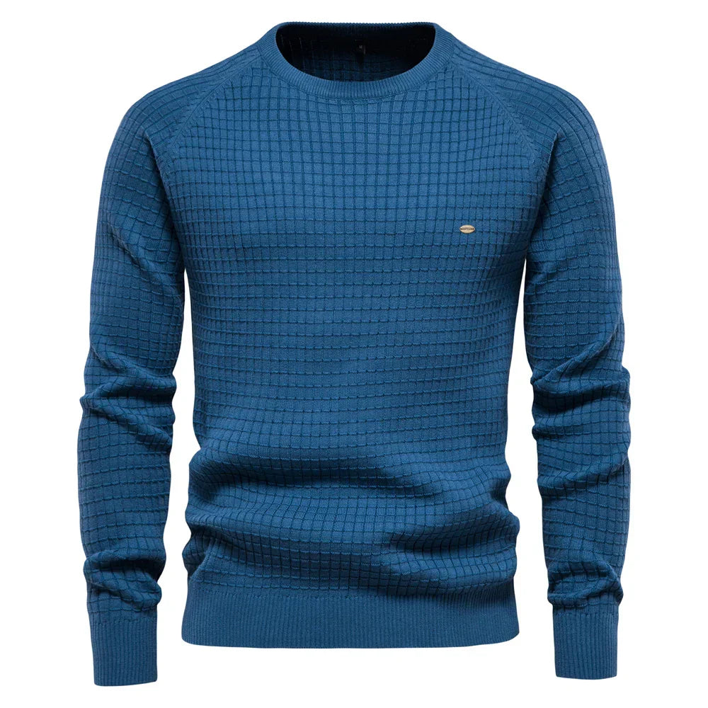 DUMONT LYON | PULL HOMME À MOTIF LOSANGES