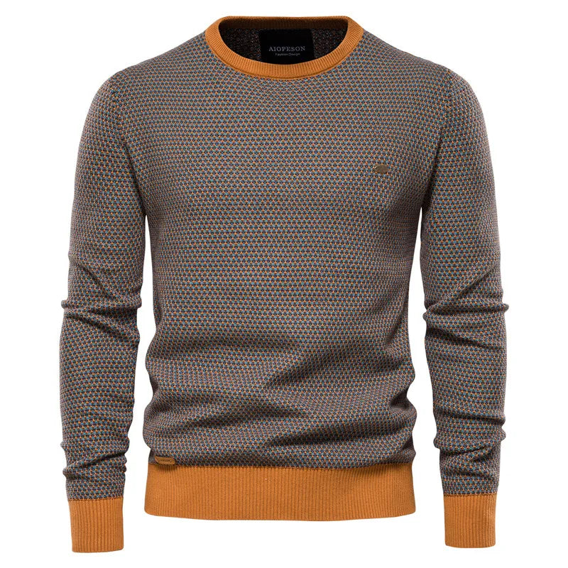 DUMONT LYON | PULL POUR HOMME À MOTIF À CARREAUX