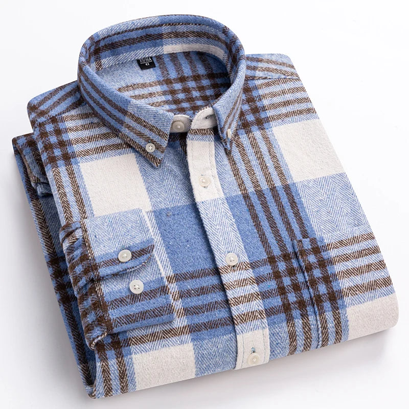 DUMONT LYON | CHEMISE À CARREAUX POUR HOMME MODERNE