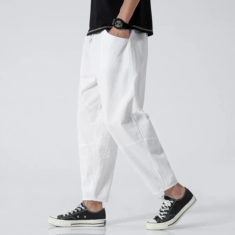 Taro | Pantalons en Coton et Lin