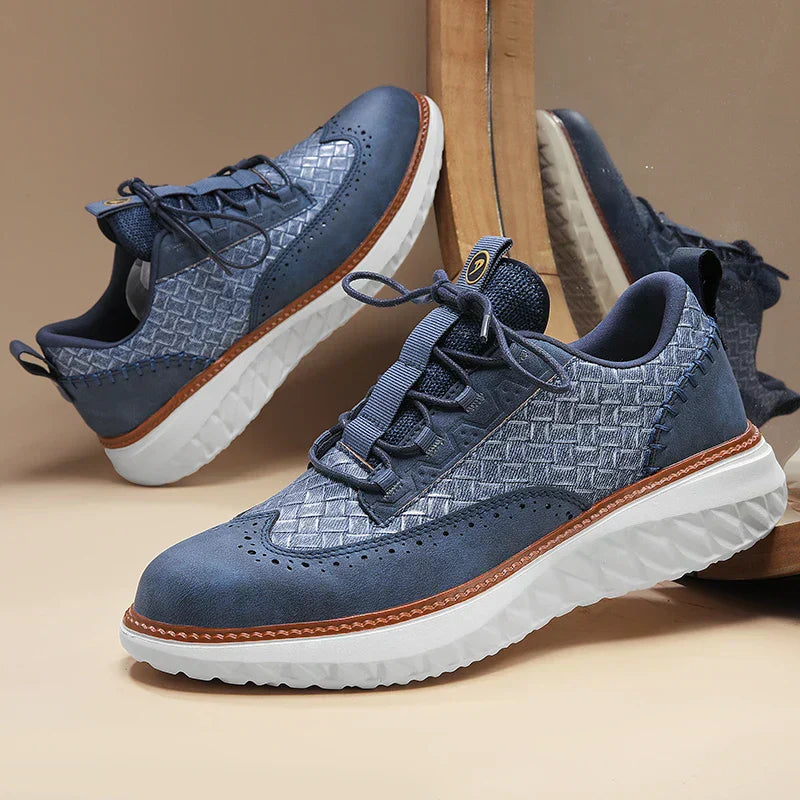 DUMONT LYON | BASKETS EN CUIR OXFORD RIDGE