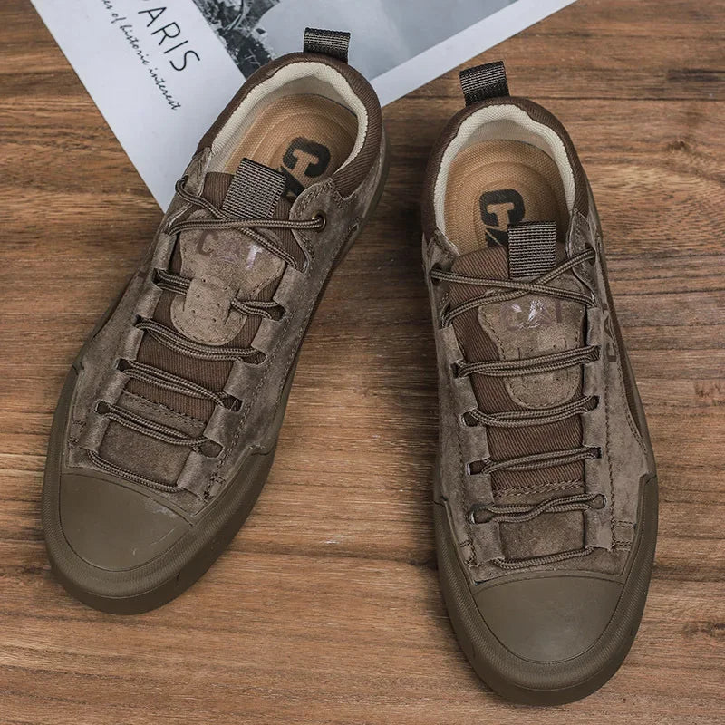 DUMONT LYON | BASKETS EN CUIR