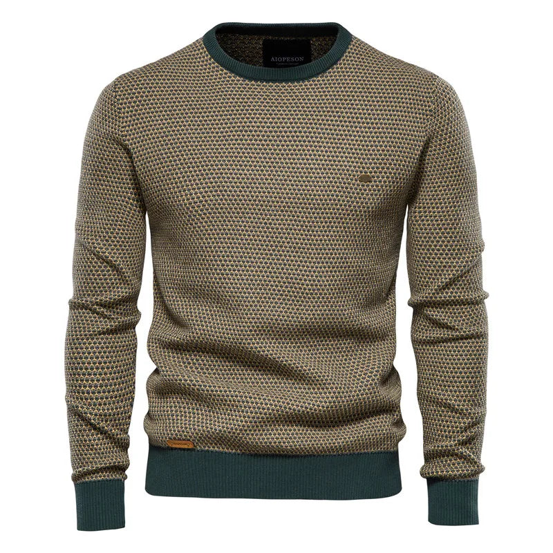 DUMONT LYON | PULL POUR HOMME À MOTIF À CARREAUX