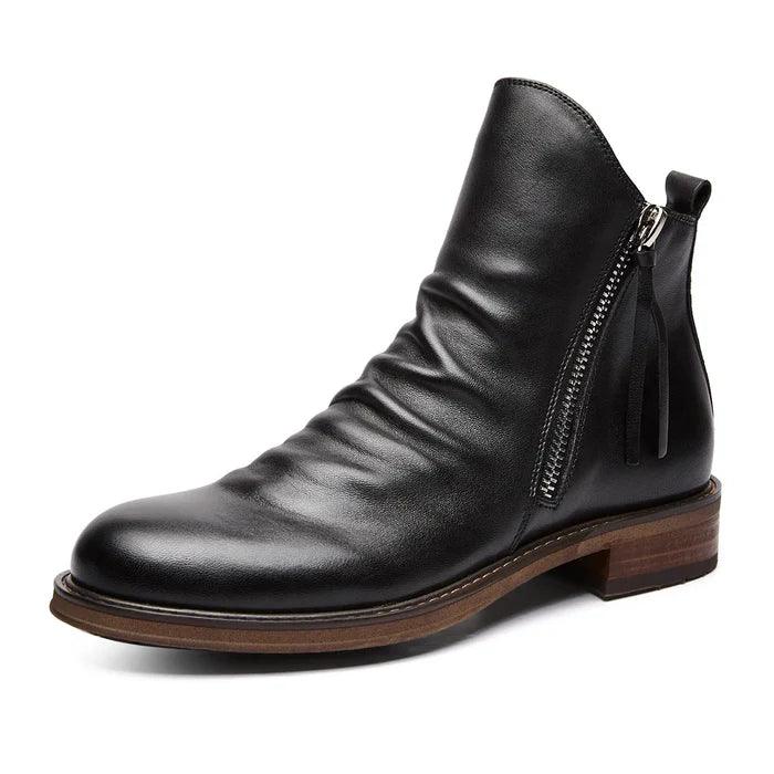 DUMONT LYON | BOTTES EN CUIR ROYAL