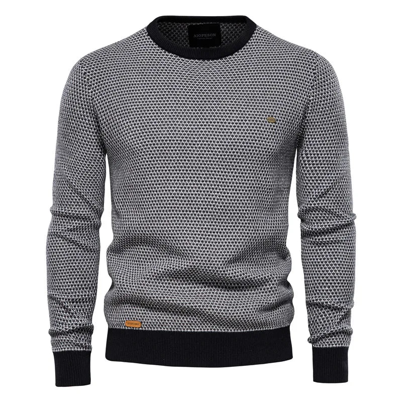DUMONT LYON | PULL POUR HOMME À MOTIF À CARREAUX
