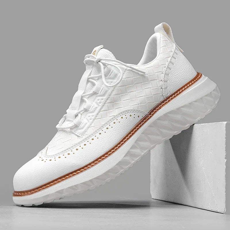 DUMONT LYON | BASKETS EN CUIR OXFORD RIDGE