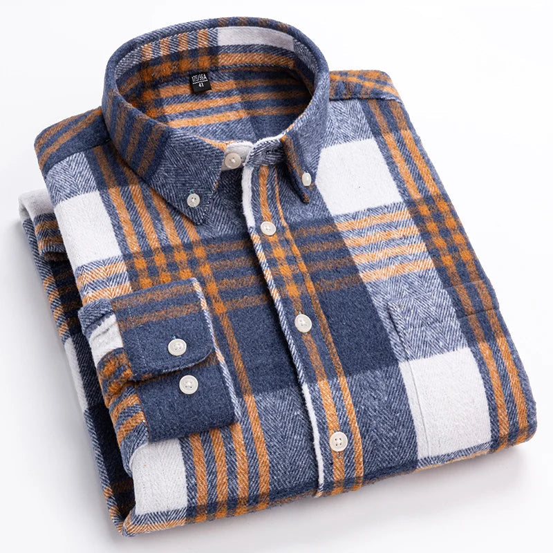 DUMONT LYON | CHEMISE À CARREAUX POUR HOMME MODERNE