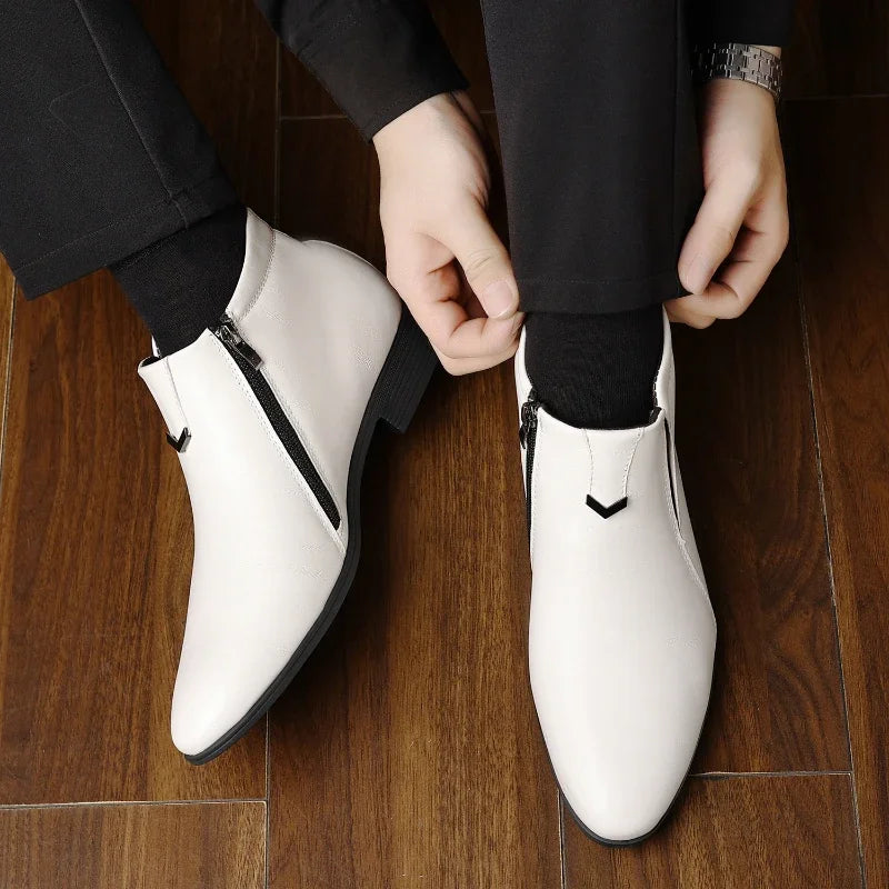 DUMONT LYON | BOTTES POUR HOMMES AVEC FERMETURE ÉCLAIR