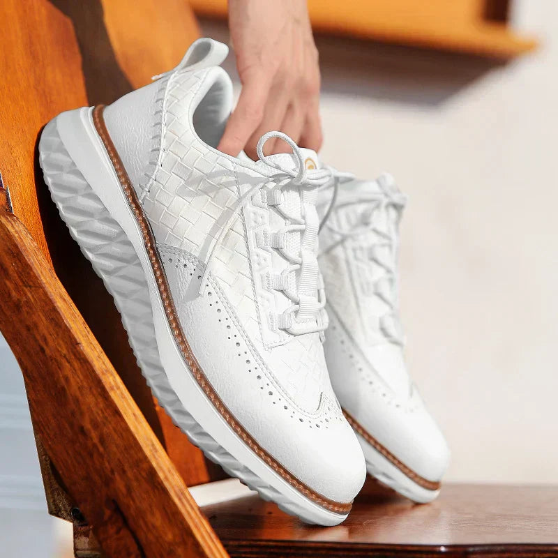 DUMONT LYON | BASKETS EN CUIR OXFORD RIDGE