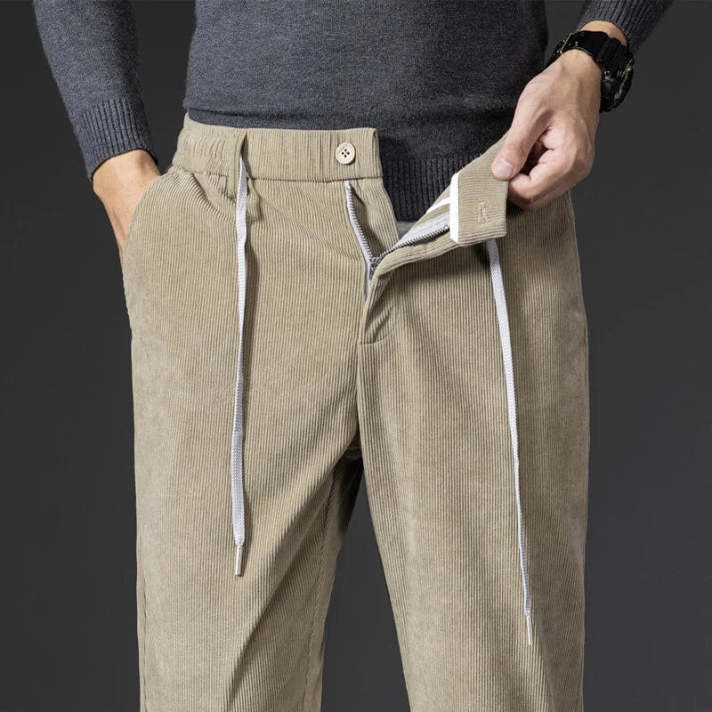 Rio | Pantalons en Velours Élastique