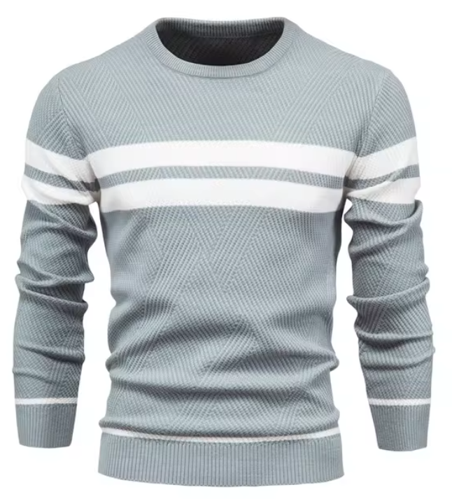DUMONT LYON | PULL ÉLÉGANT POUR HOMME AVEC MOTIF EN CHEVRONS