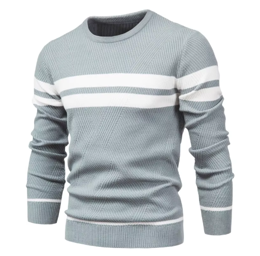 DUMONT LYON | PULL ÉLÉGANT POUR HOMME AVEC MOTIF EN CHEVRONS