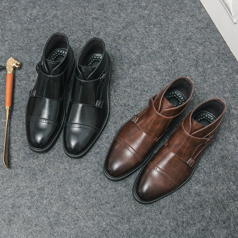 DUMONT LYON | BOTTES MONK À DOUBLE BOUCLE