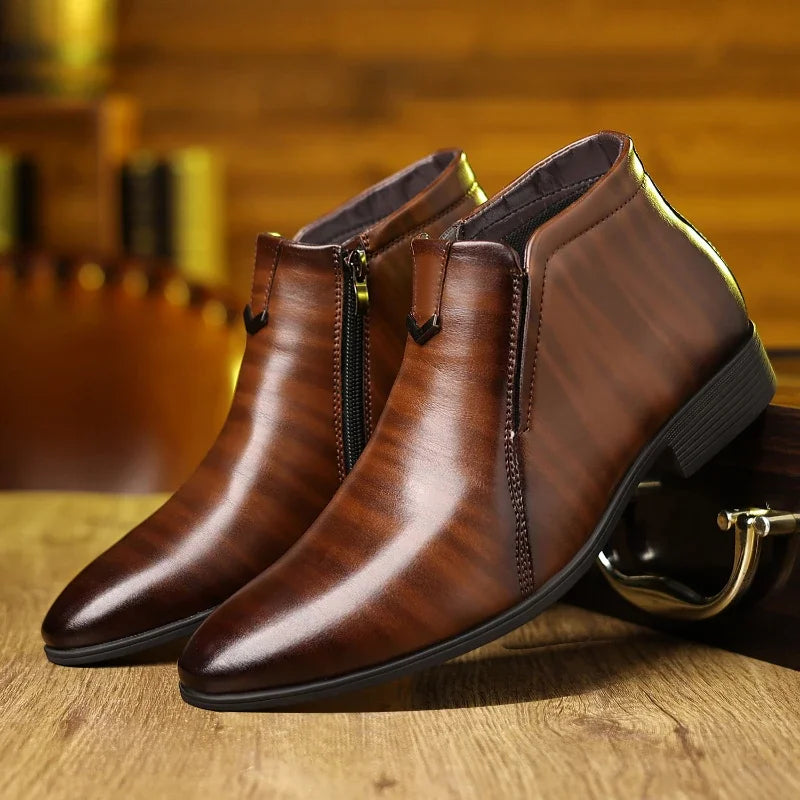 DUMONT LYON | BOTTES POUR HOMMES AVEC FERMETURE ÉCLAIR