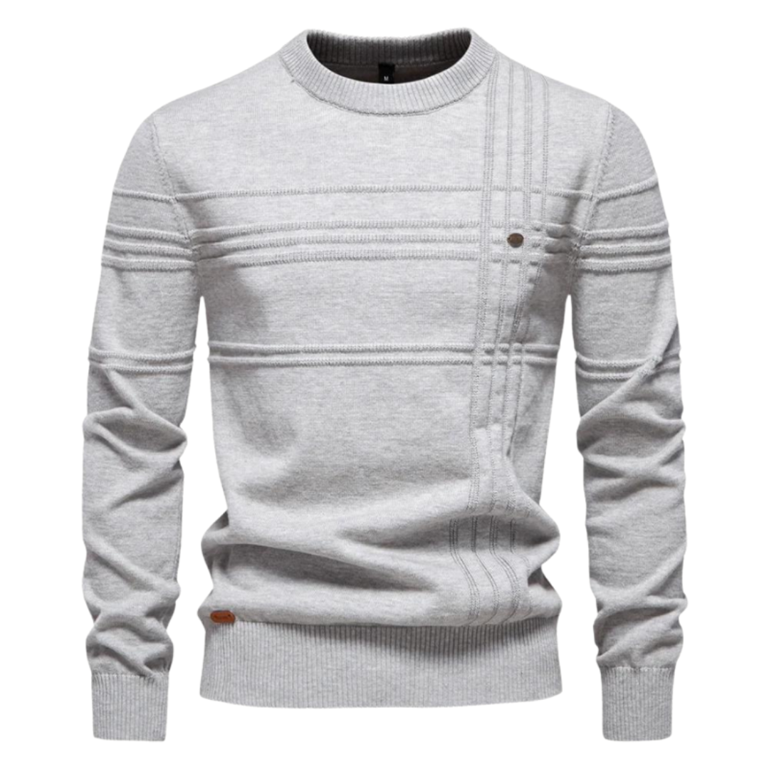 DUMONT LYON | PULL ÉLÉGANT POUR HOMME AVEC DESIGN À CARREAUX
