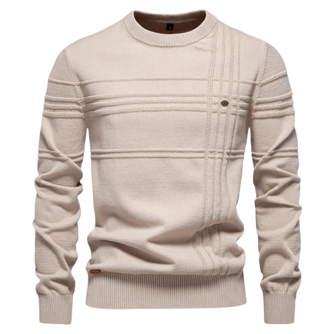 DUMONT LYON | PULL ÉLÉGANT POUR HOMME AVEC DESIGN À CARREAUX