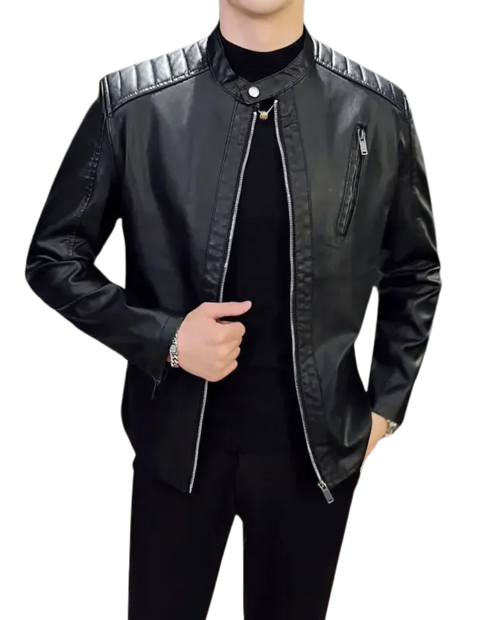 DUMONT LYON | VESTE EN CUIR ÉLÉGANTE