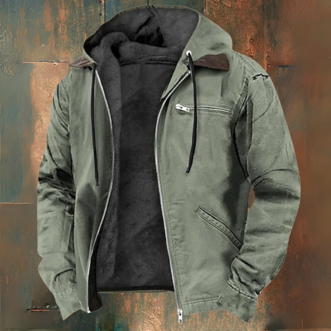 DUMONT LYON | VESTE AVEC CAPUCHE ZIPPÉE