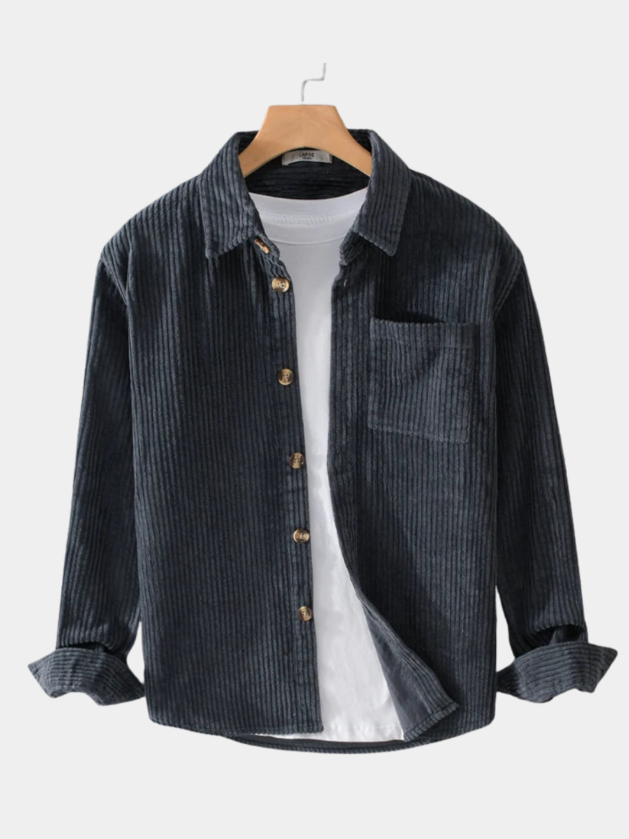 DUMONT LYON | CHEMISE EN VELOURS CÔTELÉ ÉLÉGANTE