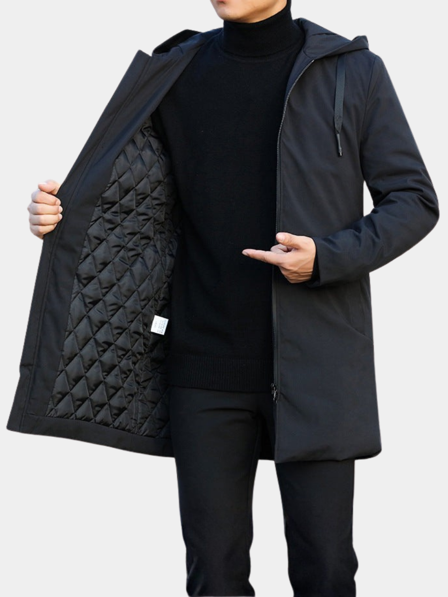 DUMONT LYON | VESTE D'HIVER AVEC CAPUCHE POUR HOMME
