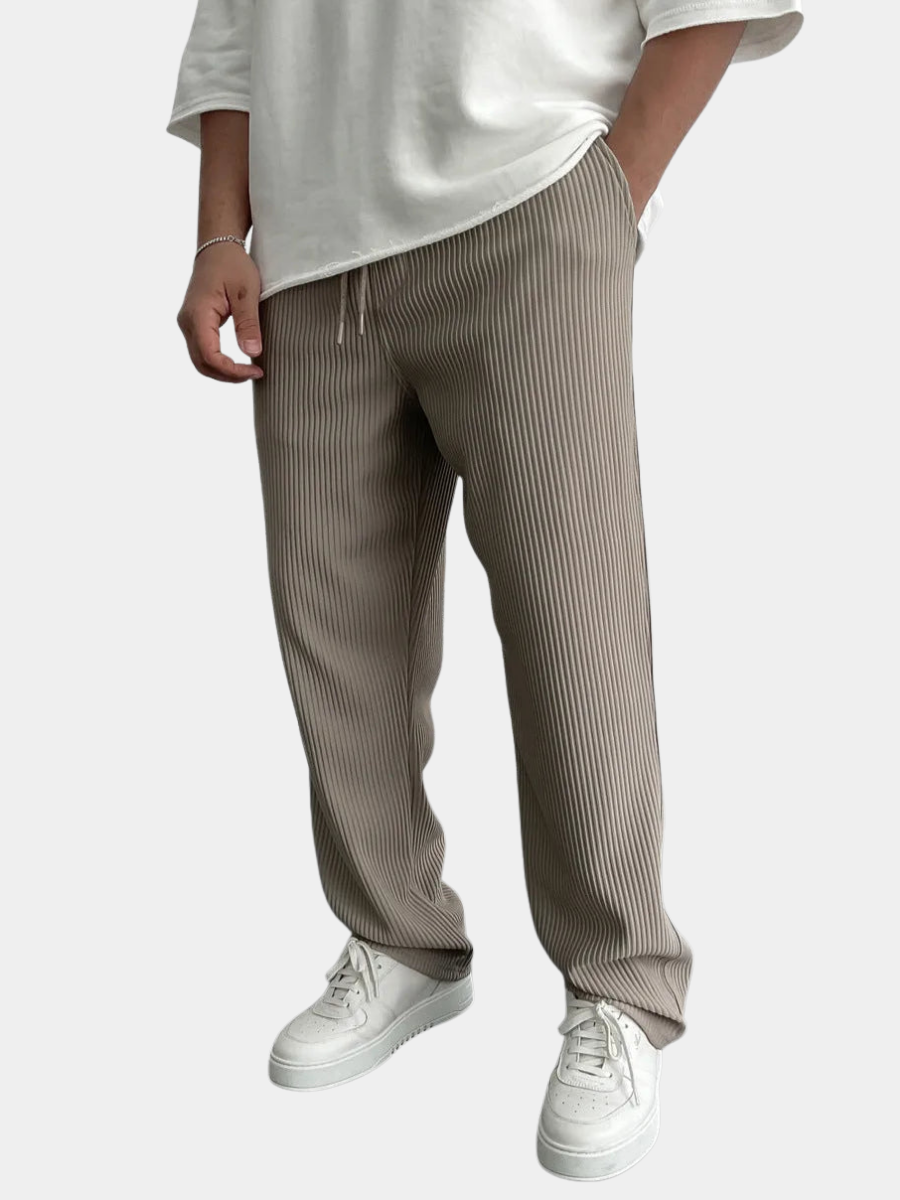DUMONT LYON | PANTALON EN MAILLE CÔTELÉE