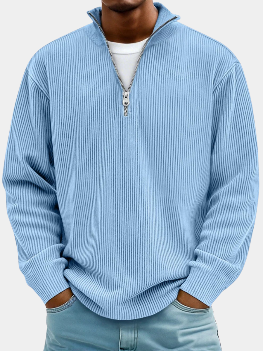 DUMONT LYON | PULL AVEC ZIP TENDANCE