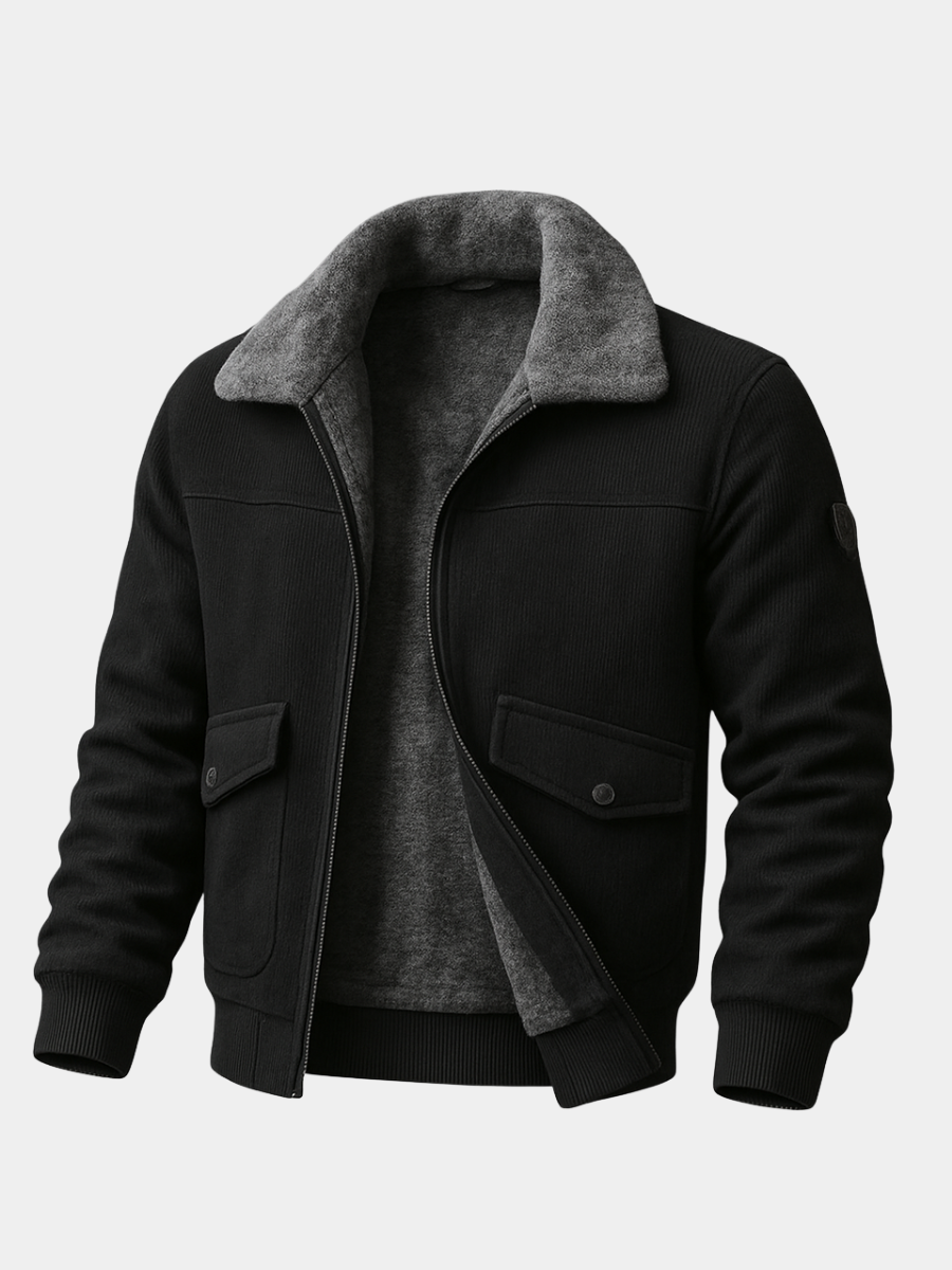 DUMONT LYON | VESTE POUR HOMME AVEC FAUSSE FOURRURE