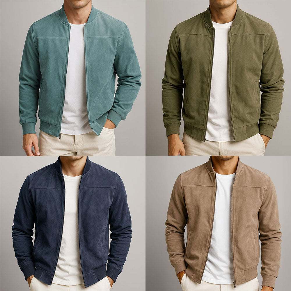 DUMONT LYON | VESTE EN CUIR SUEDE URBAINE