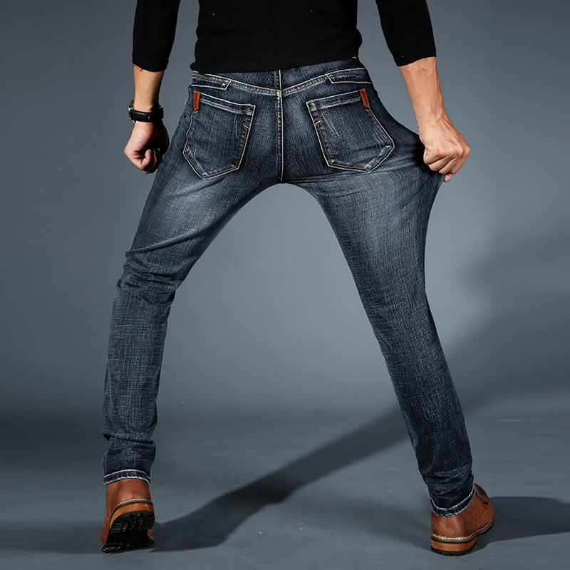 Turin | Pantalons en Denim Élastique