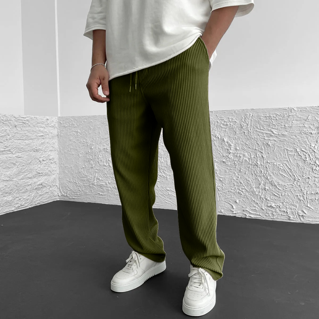 DUMONT LYON | PANTALON EN MAILLE CÔTELÉE