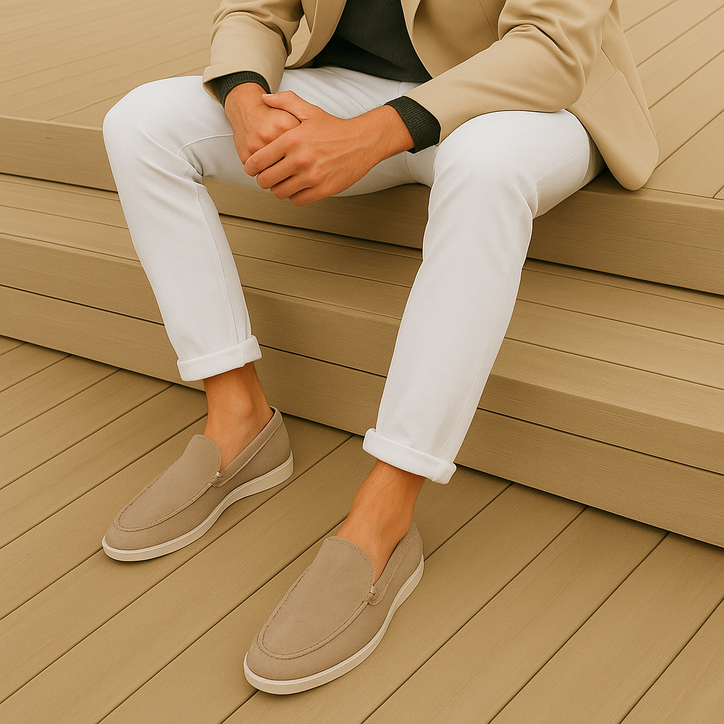 DUMONT LYON | MOCASSINS ÉLÉGANTS EN DAIM