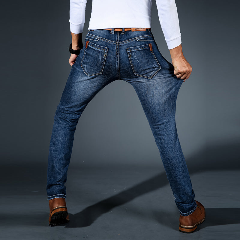 Turin | Pantalons en Denim Élastique