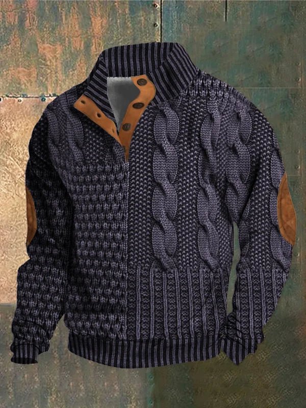DUMONT LYON | PULL IMPRIMÉ RÉTRO