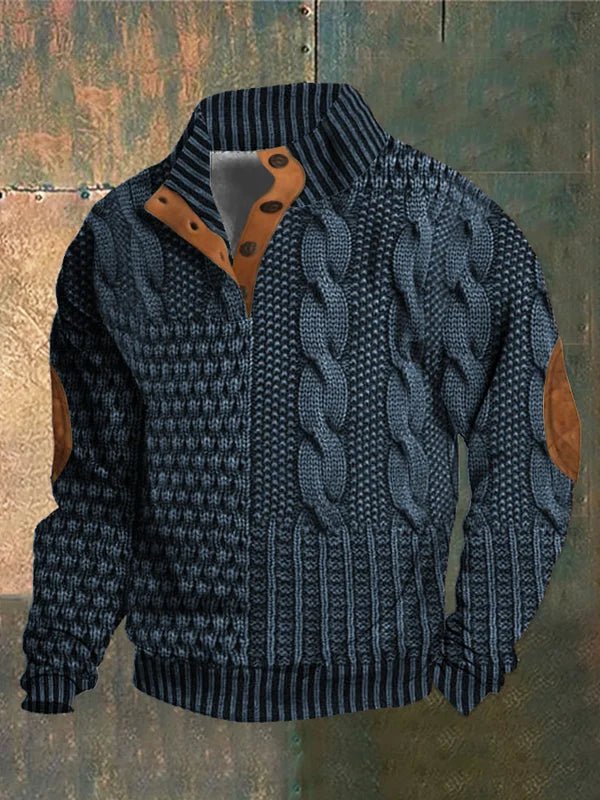 DUMONT LYON | PULL IMPRIMÉ RÉTRO