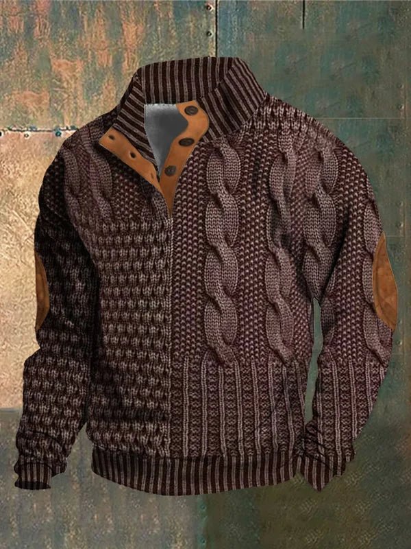 DUMONT LYON | PULL IMPRIMÉ RÉTRO