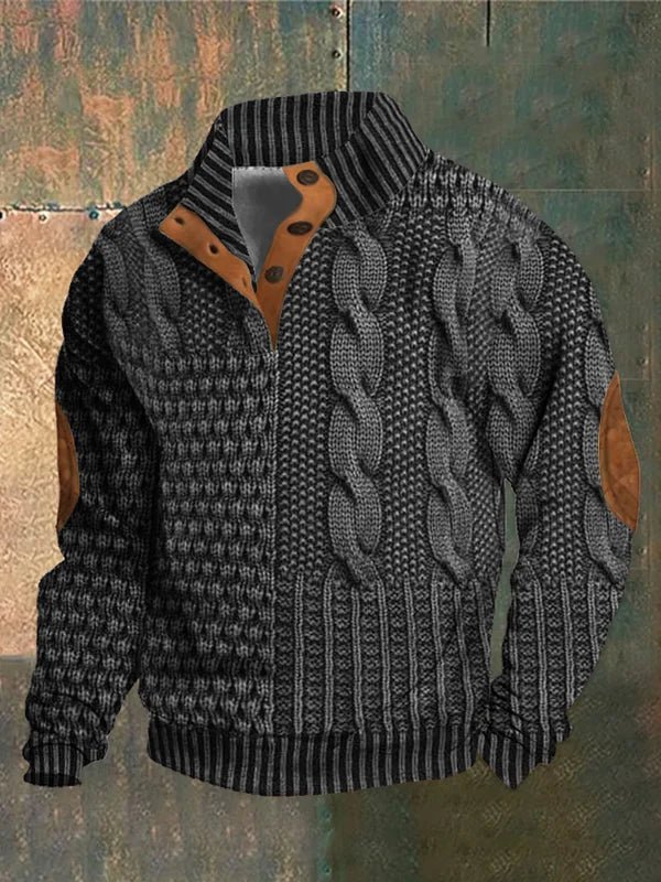 DUMONT LYON | PULL IMPRIMÉ RÉTRO