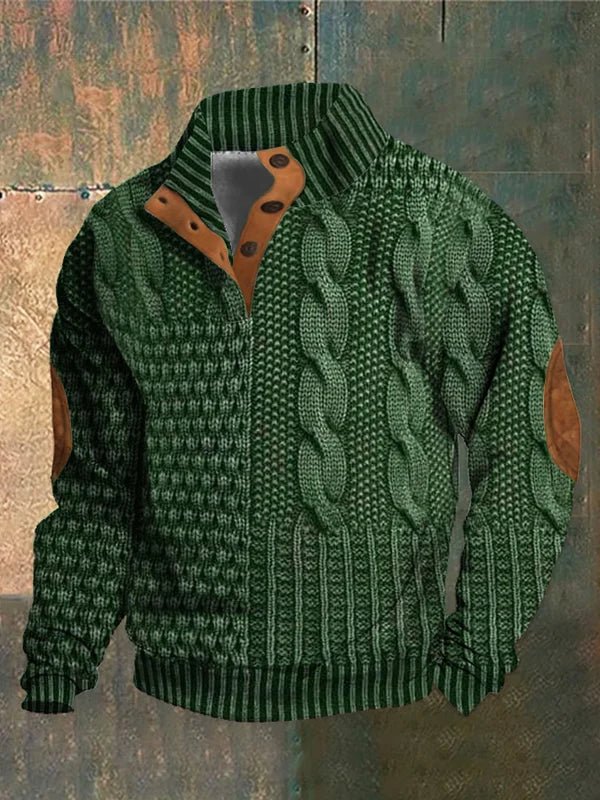 DUMONT LYON | PULL IMPRIMÉ RÉTRO