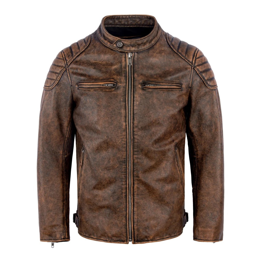 DUMONT LYON | VESTE EN CUIR VINTAGE