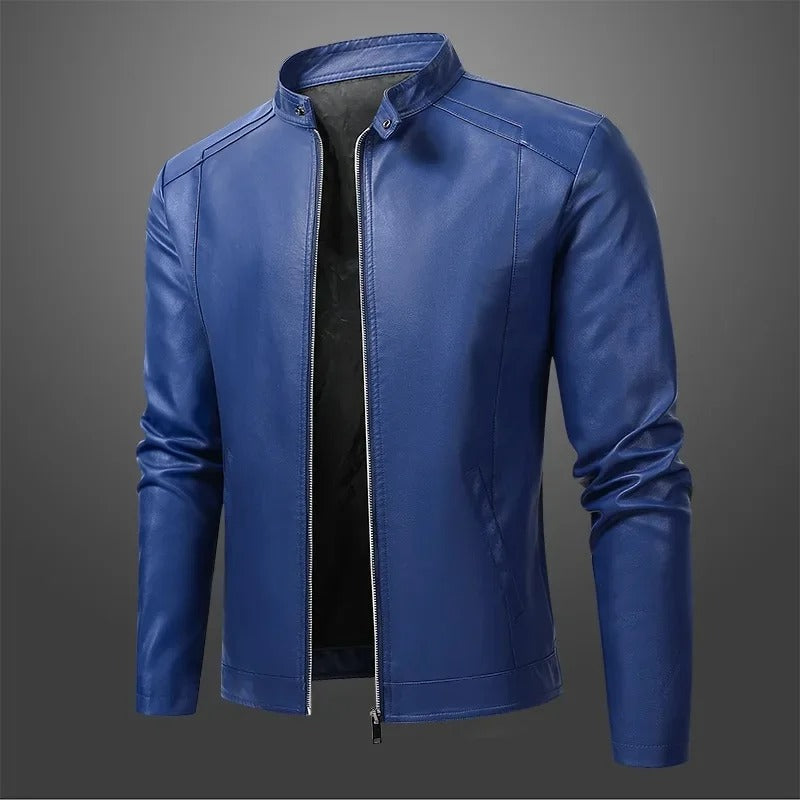 DUMONT LYON | VESTE DE BIKER EN CUIR POUR HOMMES ÉLÉGANTE