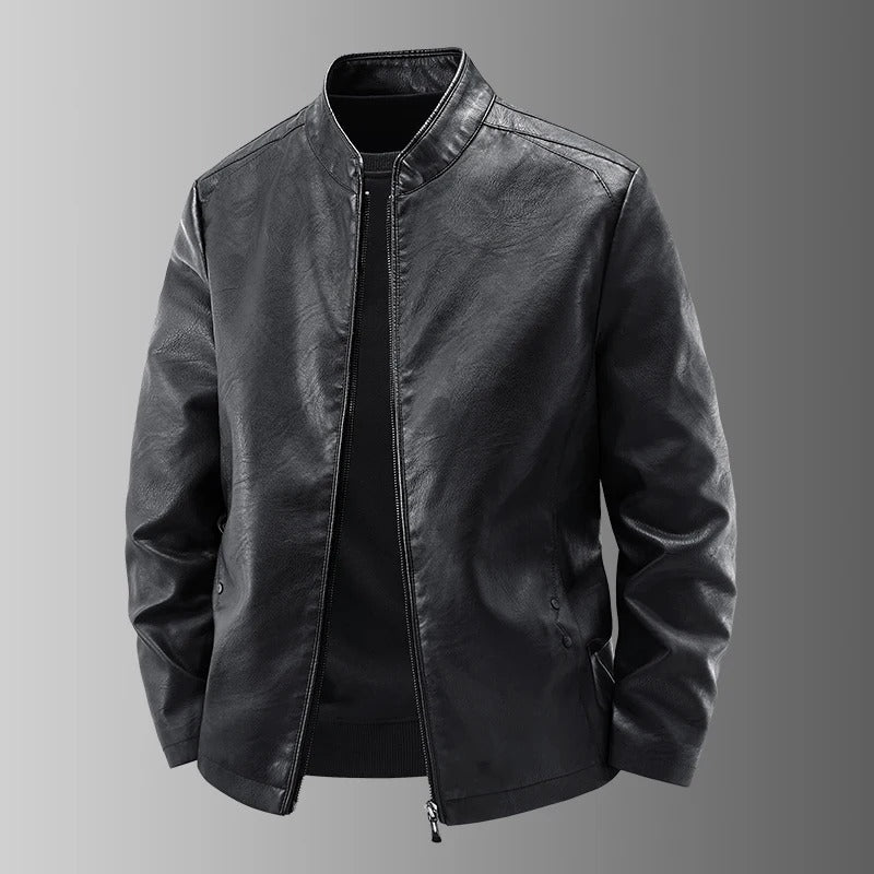 DUMONT LYON | VESTE EN CUIR MOTARD