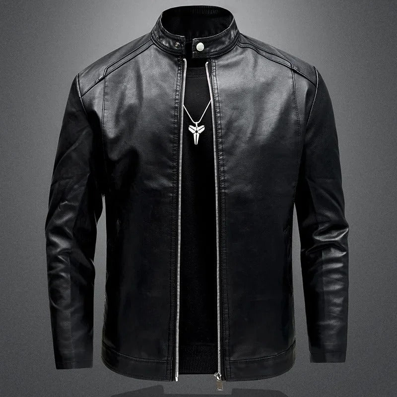 DUMONT LYON | VESTE DE BIKER EN CUIR POUR HOMMES ÉLÉGANTE