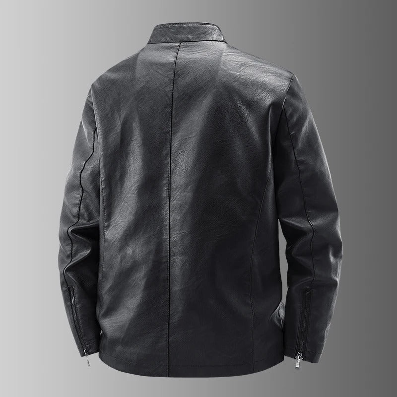 DUMONT LYON | VESTE EN CUIR MOTARD