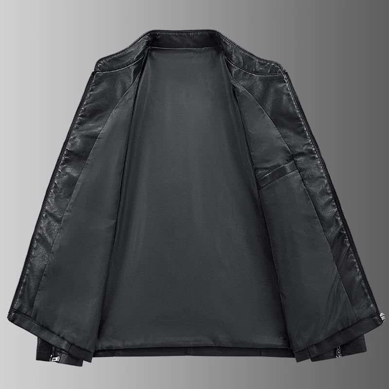 DUMONT LYON | VESTE EN CUIR MOTARD